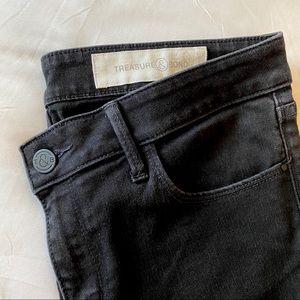 NORDSTROM TREASURE & BOND | Black cropped jeans